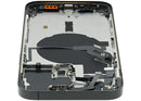 Tapa trasera usada iPhone 14 Pro Max A2651 Space Black, carcasa de repuesto para reparación.