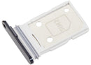 Bandeja dual SIM negra para Samsung Galaxy S26 Ultra SM-S948B, repuesto original.