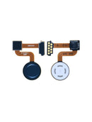 Lector de huella dactilar azul para LG V30/V35 ThinQ, con cable flexible para reparación.