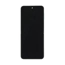 Pantalla inner OLED con frame para Samsung Galaxy Z Flip 6 5G, usada, grado A, lista para reparación.
