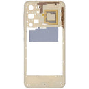 Encuentra la carcasa media Samsung Galaxy A16 5G (A166U / 2024) (US Version) en color dorado en Quetzaltenango.
