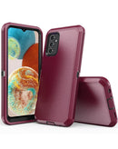 Funda robusta A54 5G (MAROON & BLACK)