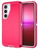 Protege tu teléfono A55 5G con este case resistente en color HOT PINK & WHITE en Xela Quetzaltenango.