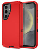 Protege tu A55 5G con una resistente funda heavy duty en color rojo y negro en Xela Quetzaltenango.