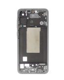 Carcasa intermedia grafito para Samsung Galaxy A56 5G (A566 2025), pieza de reparación original.