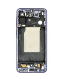 Pantalla OLED original Samsung Galaxy A57 5G (A576) en Awesome Lilac/Violet con marco para reparación.