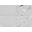 Skin 2 en 1 (superior e inferior) para MacBook Air 13" Retina (A2179 / Inicios de 2020) (Plata)