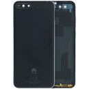 Tapa trasera original Huawei Y6 (2018) negra, repuesto ATU-L21, para cambio de back cover.