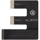 Tester flex DL400 Pro para Samsung Galaxy Note 9 (SM-N960F/U), ideal para reparación de pantalla y display.