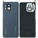 Tapa trasera original Xiaomi Mi 11 Midnight Gray, repuesto back cover para reparación M2011K2C, M2011K2G.