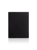 Tapete mouse pad negro 20x25 cm, ideal para accesorios de computadora y celular.