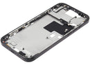 Chasis medio negro titanio para iPhone 16 Pro Max (US) con botones de encendido y volumen, repuesto A3212.