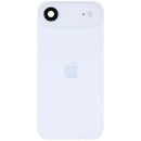 Tapa trasera OEM usada para iPhone Air A3260, color Sky Blue, con MagSafe, NFC y flex de flashlight.