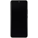 Pantalla OLED negra refurbished para Xiaomi Redmi Note 14 Pro 5G / Poco X7, con marco para fácil reparación.