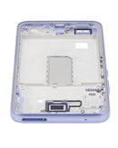 Carcasa de marco medio compatible para Samsung Galaxy A34 en color violeta en Quetzaltenango.