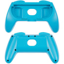 Grips azules para Nintendo Switch 2 Joy-Con, agarres ergonómicos izquierdo y derecho para mayor comodidad de juego.