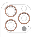 Bezel de cámara trasera para iPhone 16 Pro/Max en Desert Titanium, paquete de 10, repuesto A3083, A3292.