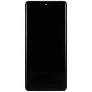 Pantalla OLED negra con marco para Xiaomi 13 Pro (Aftermarket Plus), repuesto para reparación de display roto.
