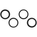 Anillo bisel negro para cámara trasera de iPhone 15 / 15 Plus, pieza de repuesto.