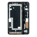 Encuentra el marco medio de carcasa para Google Pixel 4XL con botón de encendido en color naranja brillante en Xela Quetzaltenango.