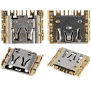 Puerto de carga micro USB 06 pin, 4 puntos de anclaje, repuesto C234 para reparación de dispositivos.