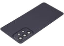 Tapa trasera negra para Samsung Galaxy A33 5G (A336) con lente de cámara, pieza de repuesto.