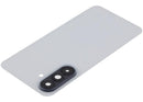 Tapa trasera blanca para Samsung Galaxy A37 5G (A376) con lente de cámara, repuesto de carcasa.