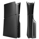 Compra en Xela Quetzaltenango una tapa frontal negra para PlayStation 5 Slim Disc Edition sin logo, ideal para reparaciones de consolas.