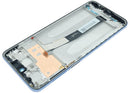 Pantalla LCD gris genuina para Xiaomi Redmi Note 9 Pro con marco, ideal para reparación de pantalla rota.