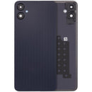 Tapa trasera negra para Samsung Galaxy A05 4G (A055) con lente de cámara, repuesto original.