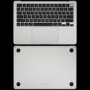 Tapa superior plateada refurbished para MacBook Air 13" A3113 con teclado ANSI US y batería.