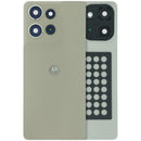 Tapa trasera original Pure Cashmere Motorola Moto G Power XT2617 (2026) para reparación o repuesto.