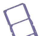 Bandeja SIM dual morada para Samsung Galaxy A51 4G, modelo A515, repuesto original.