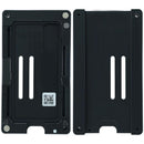 Herramienta de alineación original para iPhone 16 (6.1 pulgadas), bandeja de reparación OEM, sujeta el dispositivo de forma segura.