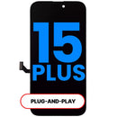 Pantalla LCD incell AQ7 3.0 para iPhone 15 Plus, reemplazo de display para reparar pantalla rota.