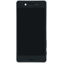 Pantalla LCD original Sony Xperia X F5121/F5122 negra con marco para reparación.