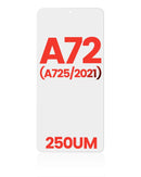 Compra un pack de 10 adhesivos OCA de 250 micras para Samsung Galaxy A72 (A725 / 2021) en Quetzaltenango.