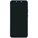 Pantalla original Huawei P Smart Plus INE-LX1 púrpura, repuesto para reparación de pantalla rota.