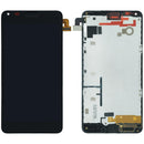 Pantalla LCD original Microsoft Lumia 640 RM-1072 negra para reemplazo de display roto.