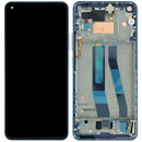 Pantalla original azul para Xiaomi Mi 11 Lite, repuesto display LCD para reparación de pantalla rota.
