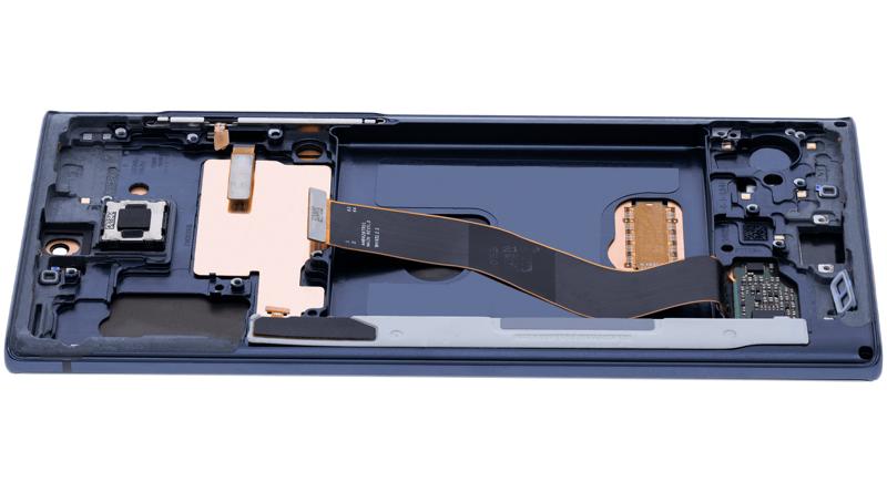 Reparación de pantalla OLED con marco para Samsung Galaxy Note 10 en Quetzaltenango.