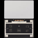 Trackpad plateado para MacBook Pro 16" modelos A3403 y A3186 2024, pieza de repuesto.