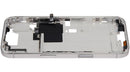Tapa superior blanca de titanio para iPhone 16 Pro (A3083, A3292, A3293) con botones de encendido y volumen.