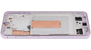 Pantalla incell de repuesto para Samsung Galaxy S23 Plus 5G (SM-S916B) en color lavanda, ideal para reparación.
