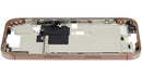 Tapa superior de iPhone 16 Pro (A3083) color titanio desierto, con pequeñas piezas y marco, repuesto OEM C.