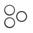 Paquete de 10 aros de cámara trasera negros titanio para iPhone 15 Pro, repuesto Apple A2848.