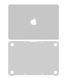 Protector Skin 2 en 1 para MacBook Retina 12, disponible en color plateado, ideal para proteger y personalizar tu MacBook en Quetzaltenango.