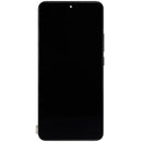 Pantalla OLED negra refurbished con marco para Xiaomi 13T, 13T Pro y Redmi K60 Ultra, ideal para reparación de display.