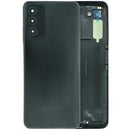 Tapa trasera original negra para Samsung Galaxy A03s, repuesto para reparación SM-A037U.