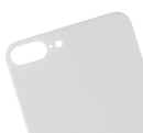 Tapa trasera con adhesivo 3M para iPhone 8 Plus (Sin logo / Hueco grande para camara) (Plata)